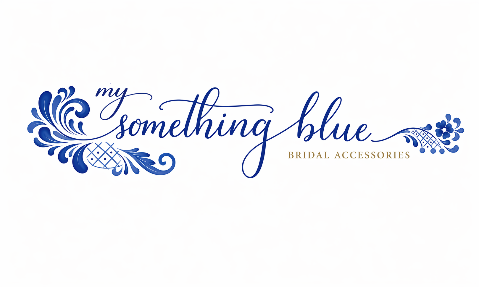 Something Blue bridal accessories